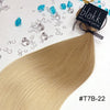 Human hair clip in extensions 01