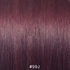 red tape in hair extensions #99J
